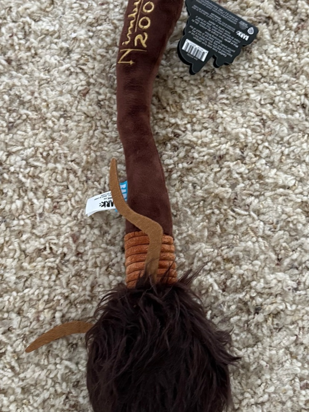 Plush Harry Potter’s Broom Dog Tug Toy